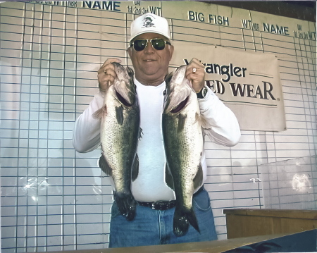 Two Great Bass Caught By Carl Lewis