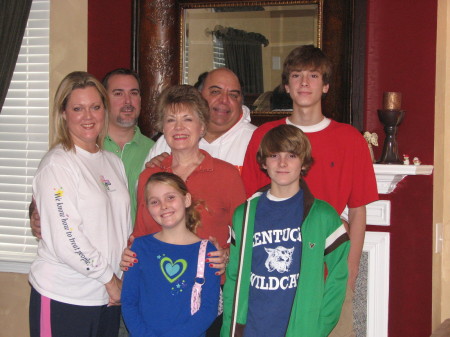 My oldest son & his family, Christmas 2007