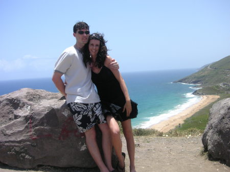 My wife and I on a trip to St. Kitts