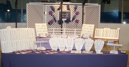 Our display at Craft Shows