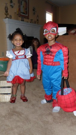 Dorothy and Spider Man