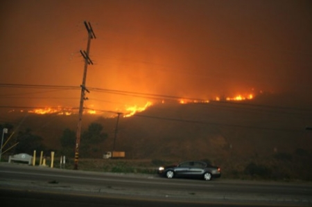 Malibu fire 2004.