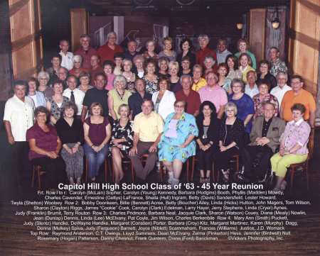 Capitol Hill High School Class of 1963