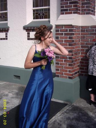 Brittany - Bridesmaid (age 14)