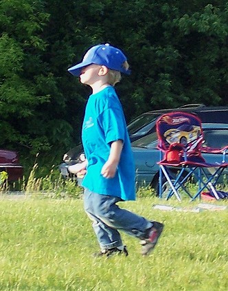 Kenny at T-Ball Struttin