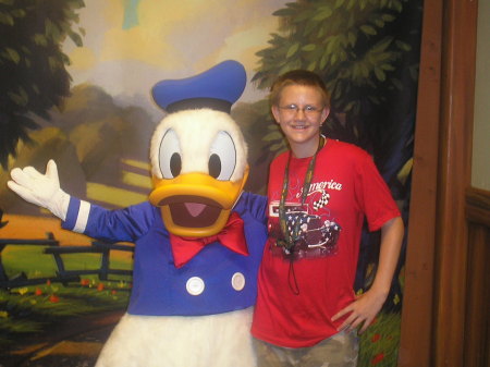 Son Quinn with Donald