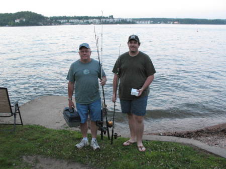 Fishing at Lake of the Ozarks