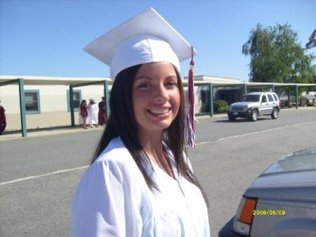My daughter Amanda graduation day june 6 2008