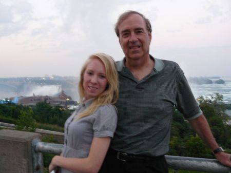 Niagara Falls with Daughter Clara