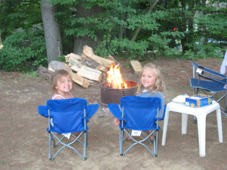 Getting ready for another campfire!