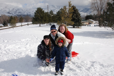 sledding in utah