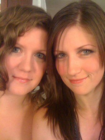 Chrystal on left - April on right - 2010
