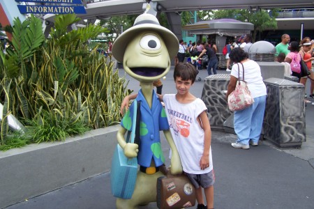 Zach at Disney