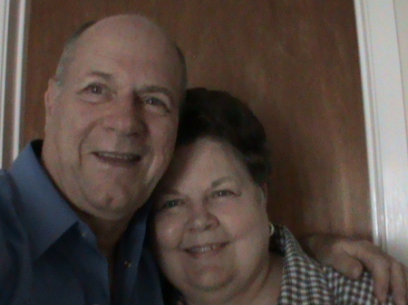 My wife and me at 42 year marriage
