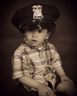 my little police officer