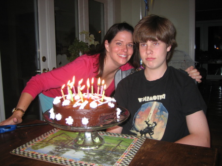 Reed and Liz at 13