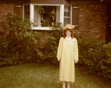 ANNE BLASIUS GRADUATION DAY JUNE 1983