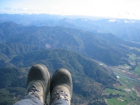 At Cloudbase Above Tilamook, Oregon