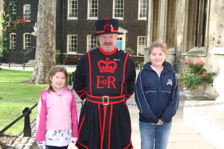 Beefeater at the tower of london