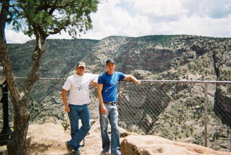 Reid and Ryan at the Royal Gorge