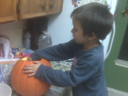 Pumpkin carving