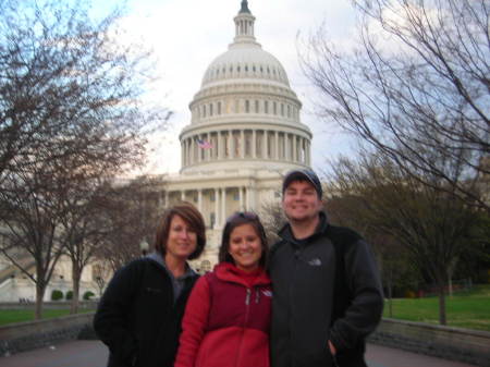 In D.C. with my daughter Meghann and her hubby