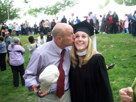 Greg & Kara at Albright's graduation 5.07