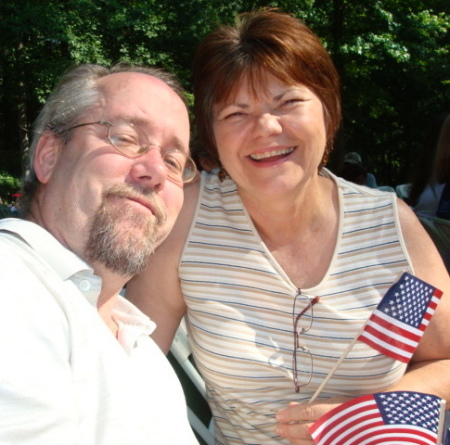 Hubby Bill and Carrie Memorial Day 2008