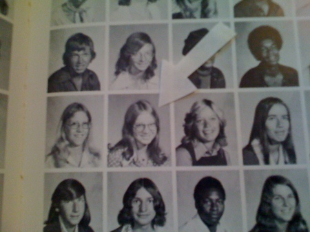 Doherty '75-'76 yearbook photo see arrow