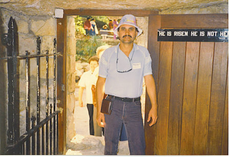 George at Jesus Tomb