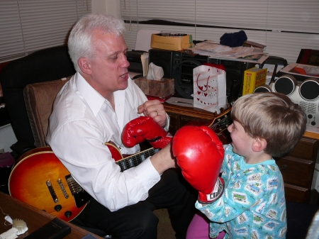 'Tough-Guy' Tim and Dad Trading Punches