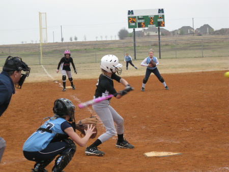 Haley up to bat