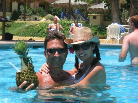 My hubby and I in Cabo