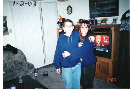 me and brandon january 2003