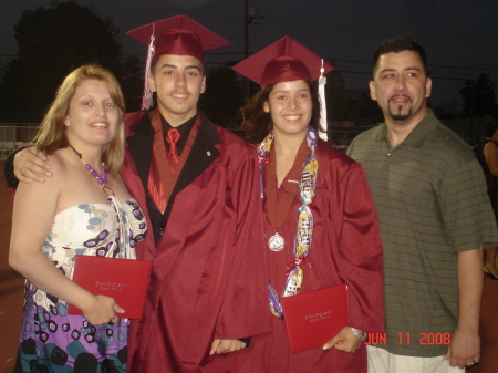 With Our two Grads Anthony & Evette