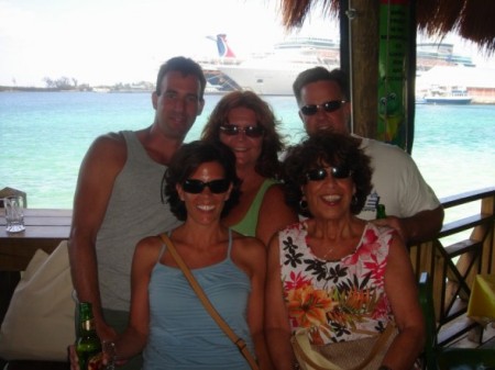 Me and the kids....in the Bahamas...May, 2008