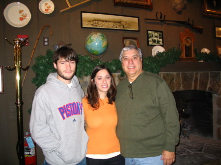 Ken with daughter Michelle and Christian
