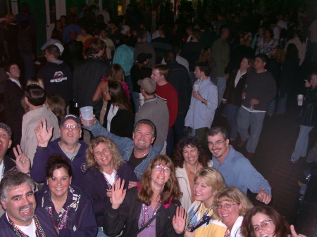 Friends and I at the 2002 Mardi Gras Parade
