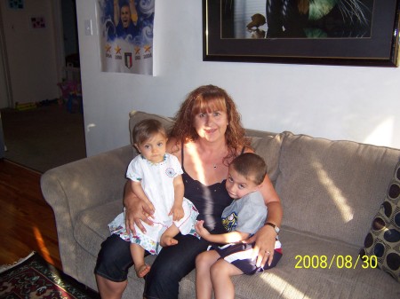 My grandkids and myself