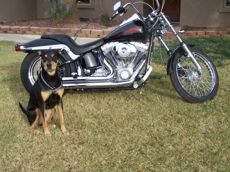 Dakota & My bike