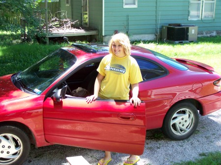 Kalyna's new car.