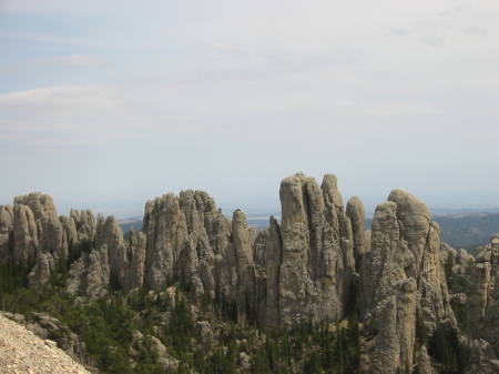 Cathedral Spires from Little Devil's Tower