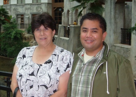 David and I at the Gaylord in Grapevine