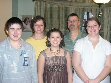 Mikey, Becca, Cassie, Michael & I - 2008