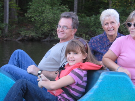 Me, Mike, his granddaughter Anna & his sister