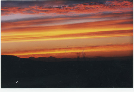 my dad loves phtography-apple valley sunset