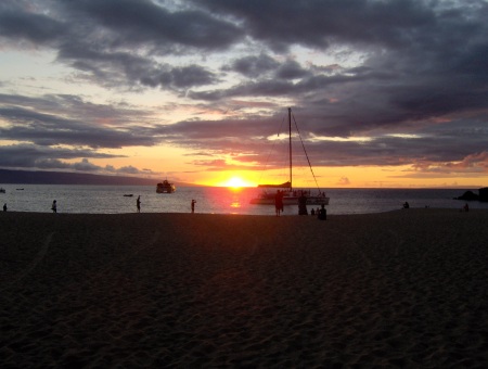 Sunset: Sheraton Maui!