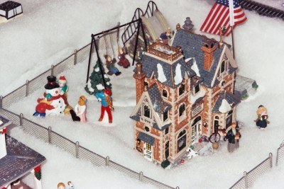 Christmas Village - School