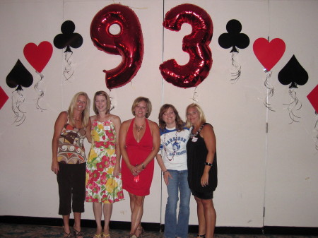 Kim, Stacy, Tina, Kathy and Sarah