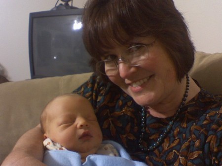 Me with our new Grandson Henry!